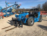 2017 GENIE GTH1256 12000 LB DIESEL TELESCOPIC FORKLIFT TELEHANDLER PNEUMATIC 4WD AUXILIARY HYDRAULICS 260 HOURS STOCK # BF91018579-WIB - United Lift Used & New Forklift Telehandler Scissor Lift Boomlift