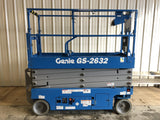 2018 GENIE GS2632 SCISSOR LIFT 26' REACH ELECTRIC SMOOTH CUSHION TIRES STOCK # BF9159549-ISCNY - United Lift Used & New Forklift Telehandler Scissor Lift Boomlift
