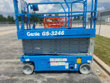 2007 GENIE GS3246 SCISSOR LIFT 32' REACH ELECTRIC SMOOTH CUSHION TIRES 390 HOURS STOCK # BF959619-WIBIL - United Lift Used & New Forklift Telehandler Scissor Lift Boomlift