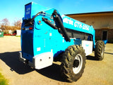 2014 GENIE GTH1056 10000 LB DIESEL TELESCOPIC FORKLIFT TELEHANDLER PNEUMATIC AUXILIARY HYDRAULICS 4WD 5305 HOURS STOCK # BF9728879-BUF - United Lift Equipment LLC