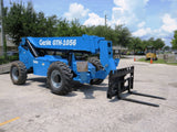 2014 GENIE GTH1056 10000 LB DIESEL TELESCOPIC FORKLIFT TELEHANDLER PNEUMATIC 4WD 3440 HOURS STOCK # BF9741369-BEFL - United Lift Equipment LLC