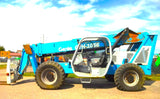 2006 GENIE GTH-1056 10000 LB DIESEL TELESCOPIC FORKLIFT TELEHANDLER OPEN CAB PNEUMATIC 4WD AUXILIARY HYDRAULICS STOCK # BF9451889-BUF - United Lift Equipment LLC