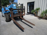 2013 GENIE GTH5519 5500 LB DIESEL TELESCOPIC FORKLIFT TELEHANDLER PNEUMATIC 4WD 2330 HOURS STOCK # BF9385129-PAB - United Lift Used & New Forklift Telehandler Scissor Lift Boomlift