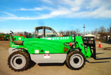 2013 GENIE GTH5519 5500 LB DIESEL TELESCOPIC FORKLIFT TELEHANDLER PNEUMATIC 4WD 1351 HOURS STOCK # BF9481719-BUF - United Lift Equipment LLC