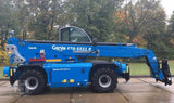 2015 GENIE GTH5021R 11000 LB DIESEL TELESCOPIC FORKLIFT TELEHANDLER PNEUMATIC ENCLOSED CAB STOCK # BF9170239-LBC - United Lift Used & New Forklift Telehandler Scissor Lift Boomlift