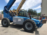 2014 GENIE GTH1056 10000 LB DIESEL TELESCOPIC FORKLIFT TELEHANDLER PNEUMATIC 4WD ENCLOSED CAB 4900 HOURS STOCK # BF9653249-LMID - United Lift Used & New Forklift Telehandler Scissor Lift Boomlift