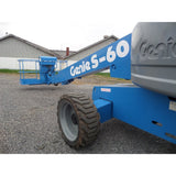 2007 GENIE S60 TELESCOPIC BOOM LIFT AERIAL LIFT 60' REACH DIESEL 4WD 3538 HOURS STOCK # BF9294219-429-VAOH - United Lift Used & New Forklift Telehandler Scissor Lift Boomlift