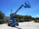 2014 GENIE S65 TELESCOPIC STRAIGHT BOOM LIFT AERIAL LIFT WITH JIB ARM 65' REACH DIESEL 4WD 3485 HOURS STOCK # BF9493719-BEFL - United Lift Equipment LLC