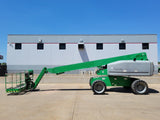 2013 GENIE S65 TELESCOPIC STRAIGHT BOOM LIFT AERIAL LIFT WITH JIB ARM 65' REACH DIESEL 4WD 4104 HOURS STOCK # BF9499819-RIL - United Lift Equipment LLC