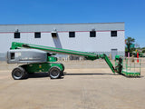 2013 GENIE S65 TELESCOPIC STRAIGHT BOOM LIFT AERIAL LIFT WITH JIB ARM 65' REACH DIESEL 4WD 4104 HOURS STOCK # BF9499819-RIL - United Lift Equipment LLC