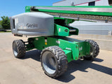 2013 GENIE S65 TELESCOPIC STRAIGHT BOOM LIFT AERIAL LIFT WITH JIB ARM 65' REACH DIESEL 4WD 4104 HOURS STOCK # BF9499819-RIL - United Lift Equipment LLC