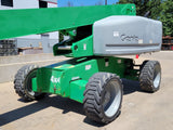 2013 GENIE S65 TELESCOPIC STRAIGHT BOOM LIFT AERIAL LIFT WITH JIB ARM 65' REACH DIESEL 4WD 4104 HOURS STOCK # BF9499819-RIL - United Lift Equipment LLC