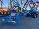 2019 GENIE S85XC TELESCOPIC STRAIGHT BOOM LIFT AERIAL LIFT WITH JIB ARM 85' REACH DIESEL 4WD 1640 HOURS STOCK # BF91198739-NLPA - United Lift Equipment LLC