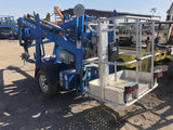 2009 GENIE TZ34/20 TOWABLE BOOM LIFT AERIAL LIFT 35' REACH 120 HOURS STOCK # BF9151059-MRMI - United Lift Used & New Forklift Telehandler Scissor Lift Boomlift