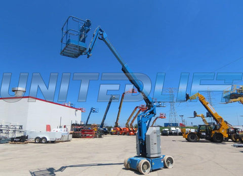 2005 GENIE Z30/20N ARTICULATING BOOM LIFT AERIAL LIFT WITH JIB 30' REACH ELECTRIC 873 HOURS STOCK # BF995529-WIB - United Lift Used & New Forklift Telehandler Scissor Lift Boomlift