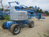 2011 GENIE Z60/34 BOOM MAN AERIAL SCISSOR LIFT 60 FOOT REACH DUAL FUEL 4X4 2360 HOURS STOCK # BF9324539-WIB - United Lift Used & New Forklift Telehandler Scissor Lift Boomlift