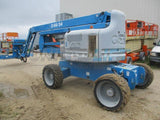 2011 GENIE Z60/34 BOOM MAN AERIAL SCISSOR LIFT 60 FOOT REACH DUAL FUEL 4X4 2360 HOURS STOCK # BF9324539-WIB - United Lift Used & New Forklift Telehandler Scissor Lift Boomlift