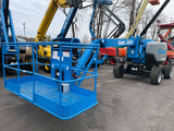 2015 GENIE Z62/40 ARTICULATING BOOM LIFT AERIAL LIFT WITH JIB ARM 62' REACH DUAL FUEL 1796 HOURS STOCK # BF9698719-PAB - United Lift Equipment LLC