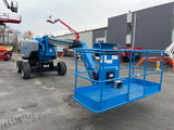 2015 GENIE Z62/40 ARTICULATING BOOM LIFT AERIAL LIFT WITH JIB ARM 62' REACH DUAL FUEL 1796 HOURS STOCK # BF9698719-PAB - United Lift Equipment LLC