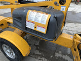 2015 HAULOTTE 4527A TOWABLE BOOM LIFT WITH JIB 45' REACH ELECTRIC 2WD 490 HOURS STOCK # BF9195129-GRMI - United Lift Used & New Forklift Telehandler Scissor Lift Boomlift