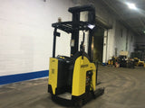 2016 HYSTER N45XMR2 4500 LB ELECTRIC FORKLIFT 118/266" 3 STAGE MAST SIDE SHIFTER STOCK # BF999539-BSOH - United Lift Equipment LLC