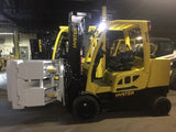 2018 HYSTER S120FTPRS 12000 LB LP GAS FORKLIFT CUSHION 94/185" 3 STAGE MAST CASCADE PAPER ROLL CLAMP 1745 HOURS STOCK # BF9439179-BSOH - United Lift Equipment LLC