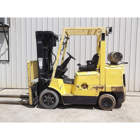 2004 HYSTER S80XM 8000 LB DUAL FUEL FORKLIFT CUSHION 83/173 3 STAGE MAST SIDE SHIFTER 2689 HOURS STOCK # BF9119599-199-MYRNEWT - United Lift Used & New Forklift Telehandler Scissor Lift Boomlift