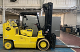 2013 HOIST F220 22000 LB LP GAS FORKLIFT CUSHION 111/126 2 STAGE MAST SIDE SHIFTER FORK POSITIONER STOCK # BF9786759-949-OWOHB - United Lift Used & New Forklift Telehandler Scissor Lift Boomlift