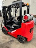 2022 HANGCHA CPYD25 5000 LB FORKLIFT LP GAS CUSHION 82/185" 3 STAGE MAST SIDE SHIFTER 206 HOURS STOCK # BF9249529-NCB - United Lift Equipment LLC
