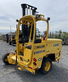 2018 SELLICK STM-55PRK4-4W-HM 107/144" 2 STAGE PANTOGRAPH MAST 5500 LB DIESEL 3 WHEEL FORKLIFT PNEUMATIC 96" MAST SIDE SHIFTER 529 HOURS STOCK # BF9329529-NCB - United Lift Equipment LLC