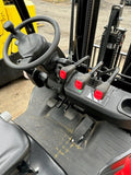 2022 HANGCHA CPYD25 5000 LB FORKLIFT LP GAS CUSHION 82/185" 3 STAGE MAST SIDE SHIFTER 206 HOURS STOCK # BF9249529-NCB - United Lift Equipment LLC