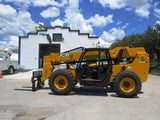2012 JCB 509-42 9000 LB DIESEL TELESCOPIC FORKLIFT TELEHANDLER PNEUMATIC 4WD 1584 HOURS STOCK # BF9612159-BEFL - United Lift Equipment LLC