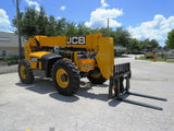 2012 JCB 509-42 9000 LB DIESEL TELESCOPIC FORKLIFT TELEHANDLER PNEUMATIC 4WD 1584 HOURS STOCK # BF9612159-BEFL - United Lift Equipment LLC