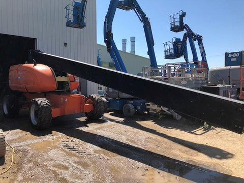 2006 (refurbed in 2013 by JLG) JLG 800S TELESCOPIC BOOM LIFT AERIAL LIFT 80' REACH DIESEL 4WD 4176 HOURS STOCK # BF9318539-WIB - United Lift Used & New Forklift Telehandler Scissor Lift Boomlift