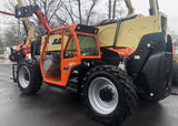 2018 JLG 1255 12000 LB DIESEL TELESCOPIC FORKLIFT TELEHANDLER PNEUMATIC OUTRIGGERS 4WD 2410 HOURS STOCK # BF91149739-NLEQ - United Lift Equipment LLC