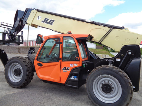 2023 JLG 1255 12000 LB DIESEL TELESCOPIC FORKLIFT TELEHANDLER PNEUMATIC ...