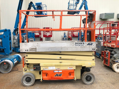 2013 JLG 2030ES SCISSOR LIFT 20' REACH ELECTRIC CUSHION 147 HOURS STOCK # BF958519-WIB - United Lift Used & New Forklift Telehandler Scissor Lift Boomlift