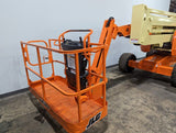 2014 JLG 450AJ ARTICULATING BOOM LIFT AERIAL LIFT WITH JIB ARM 45' REACH DIESEL 4WD 2000 HOURS STOCK # BF9384579-ILE - United Lift Equipment LLC