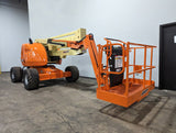 2014 JLG 450AJ ARTICULATING BOOM LIFT AERIAL LIFT WITH JIB ARM 45' REACH DIESEL 4WD 2000 HOURS STOCK # BF9384579-ILE - United Lift Equipment LLC