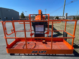 2015 JLG 460SJ STRAIGHT BOOM LIFT AERIAL LIFT WITH JIB ARM 46' REACH DIESEL 4WD 3279 HOURS STOCK # BF9469119-PAB - United Lift Equipment LLC