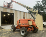 2013 JLG 600AJ ARTICULATING BOOM LIFT AERIAL LIFT WITH JIB ARM 60' REACH DUAL FUEL 4WD 230 HOURS STOCK # BF9599539-EBGA - United Lift Equipment LLC