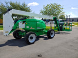 2013 JLG 600AJ ARTICULATING BOOM LIFT AERIAL LIFT WITH JIB ARM 60' REACH DIESEL 4WD 2457 HOURS STOCK # BF9421879-BEFL - United Lift Equipment LLC