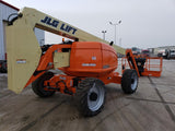 2011 JLG 600AJ ARTICULATING BOOM LIFT AERIAL LIFT WITH JIB ARM 60' REACH DIESEL 4WD WITH SKYPOWER 2650 HOURS STOCK # BF9453229-VAOH - United Lift Used & New Forklift Telehandler Scissor Lift Boomlift
