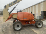 2013 JLG 600AJ ARTICULATING BOOM LIFT AERIAL LIFT WITH JIB ARM 60' REACH DUAL FUEL 4WD 230 HOURS STOCK # BF9599539-EBGA - United Lift Equipment LLC