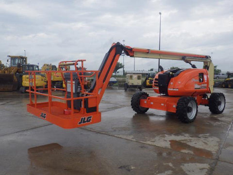 2018 JLG 600AJ ARTICULATING BOOM LIFT AERIAL LIFT WITH JIB 60' REACH DIESEL 4WD 34 HOURS STOCK # BF9875549-ILTIL - United Lift Used & New Forklift Telehandler Scissor Lift Boomlift