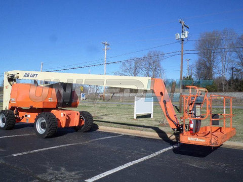 2005 JLG 800A TELESCOPIC BOOM LIFT AERIAL LIFT WITH JIB 80' REACH DIESEL 4WD 1515 HOURS STOCK # BF9369159-PABNC - United Lift Used & New Forklift Telehandler Scissor Lift Boomlift