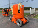 2012 JLG E300AJP ARTICULATING BOOM LIFT AERIAL LIFT WITH JIB ARM 30' REACH ELECTRIC 4WD 510 HOURS STOCK # BF9179129-PAB - United Lift Used & New Forklift Telehandler Scissor Lift Boomlift