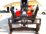 2015 JLG G10-55A 10000 LB DIESEL OPEN CAB TELESCOPIC FORKLIFT TELEHANDLER PNEUMATIC AUXILIARY HYDRAULICS 4WD 4761 HOURS STOCK # BF9751999-BUF - United Lift Equipment LLC