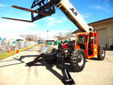 2015 JLG G10-55A 10000 LB DIESEL OPEN CAB TELESCOPIC FORKLIFT TELEHANDLER PNEUMATIC AUXILIARY HYDRAULICS 4WD 4761 HOURS STOCK # BF9751999-BUF - United Lift Equipment LLC