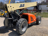 2013 (2017 REFURB) JLG G9-43A 9000 LB DIESEL TELESCOPIC FORKLIFT TELEHANDLER PNEUMATIC 4WD ENCLOSED CAB STOCK # BF9665299-HEOH - United Lift Used & New Forklift Telehandler Scissor Lift Boomlift